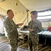 Navy Surgeon General Rear Admiral Darin Via and BUMED Force Master Chief PatrickPaul Mangaran toured Forward Deployable Preventive Medicine Unit Six