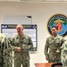 Navy Surgeon General Rear Admiral Darin Via and BUMED Force Master Chief PatrickPaul Mangaran toured Forward Deployable Preventive Medicine Unit Six