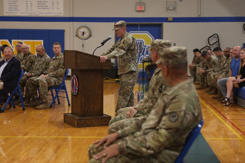 La. Guard’s 527th Engineer Battalion welcomes new commander