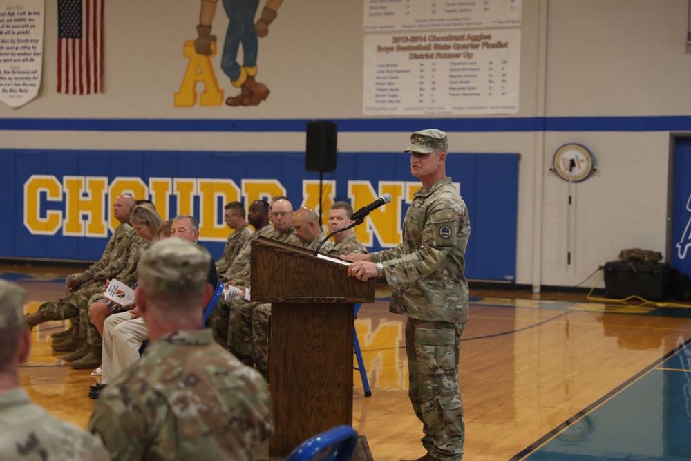 La. Guard’s 527th Engineer Battalion welcomes new commander