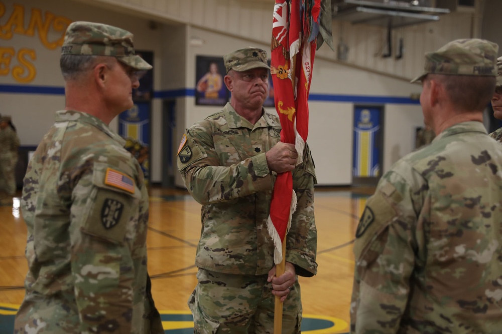 La. Guard’s 527th Engineer Battalion welcomes new commander