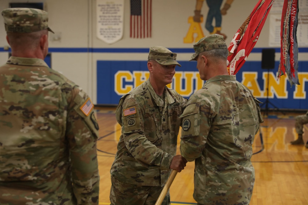 La. Guard’s 527th Engineer Battalion welcomes new commander