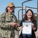 NMRTC, Bethesda Sailor's reenlistment ceremony