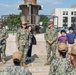 NMRTC, Bethesda Sailor's reenlistment ceremony