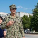 NMRTC, Bethesda Sailor's reenlistment ceremony