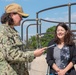 NMRTC, Bethesda Sailor's reenlistment ceremony