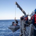 Small Boat Operations Aboard the USS Cole