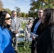 Arlington National Cemetery and the United States Mint Hold a Remembrance Ceremony for Zitkala-Ša in Section 2