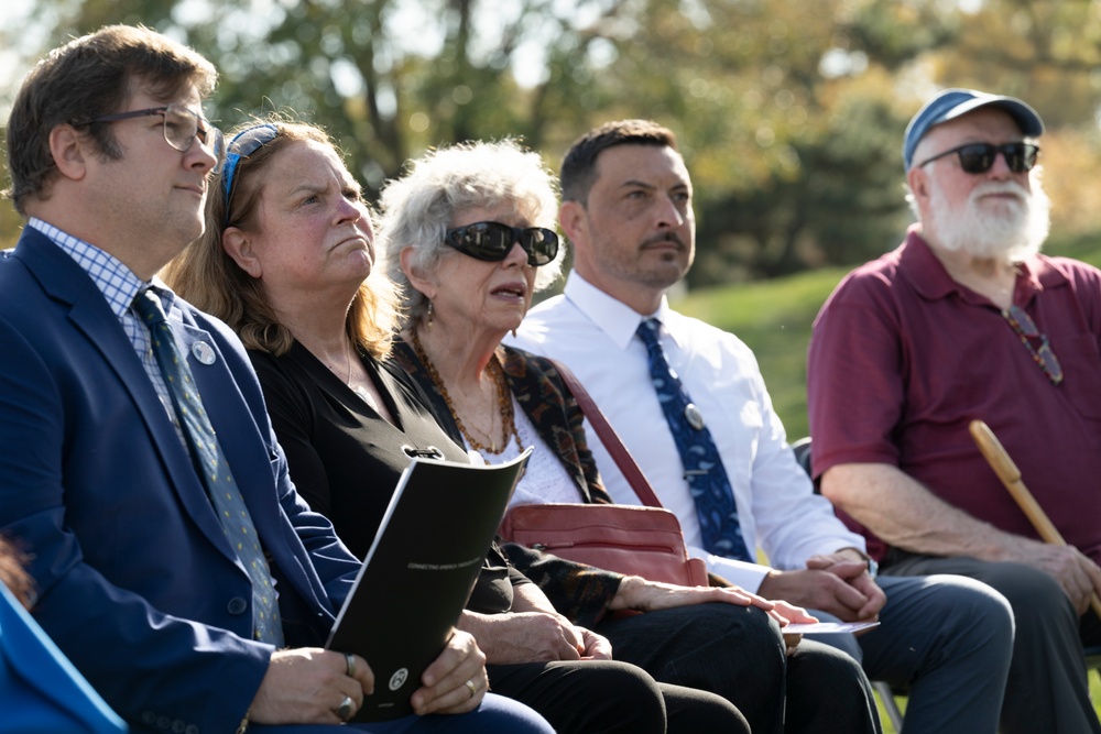 Arlington National Cemetery and the United States Mint Hold a Remembrance Ceremony for Zitkala-Ša in Section 2