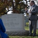 Arlington National Cemetery and the United States Mint Hold a Remembrance Ceremony for Zitkala-Ša in Section 2