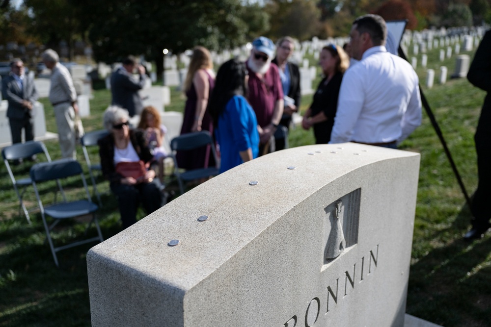 Arlington National Cemetery and the United States Mint Hold a Remembrance Ceremony for Zitkala-Ša in Section 2