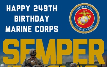 U.S. Navy Celebrates the 249th Birthday of the U.S. Marine Corps