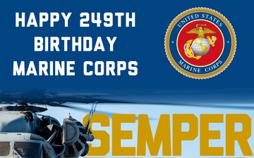 U.S. Navy Celebrates the 249th Birthday of the U.S. Marine Corps