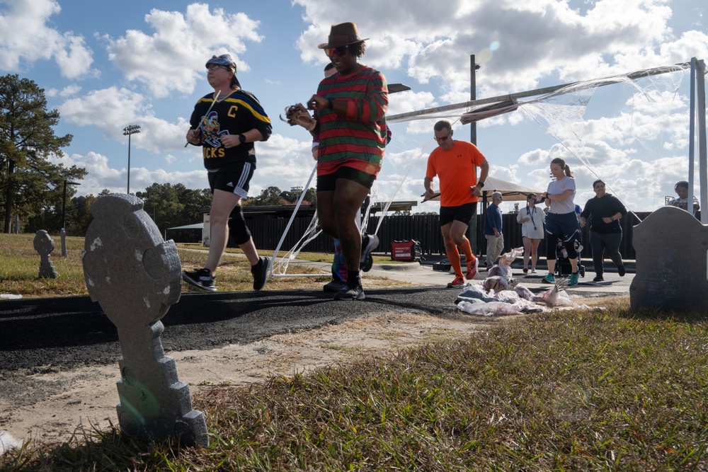 Team Seymour adds fitness to Halloween festivities