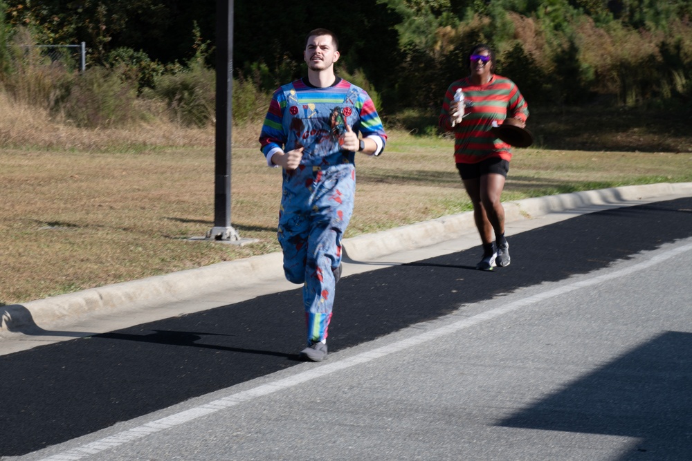 Team Seymour adds fitness to Halloween festivities