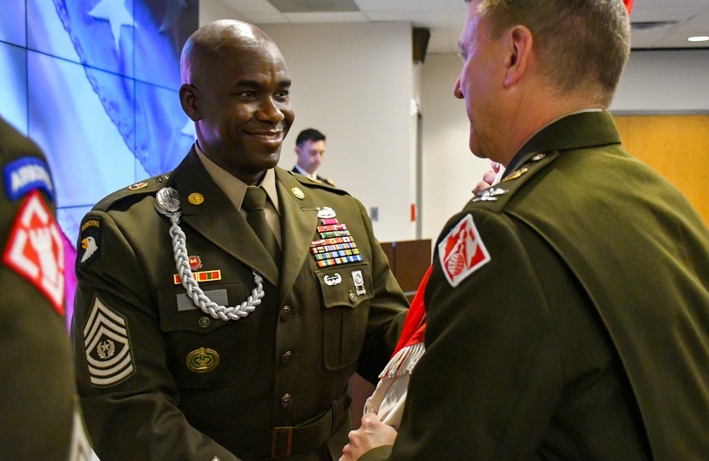 More than a ceremony: The weight of leadership for an Army CSM