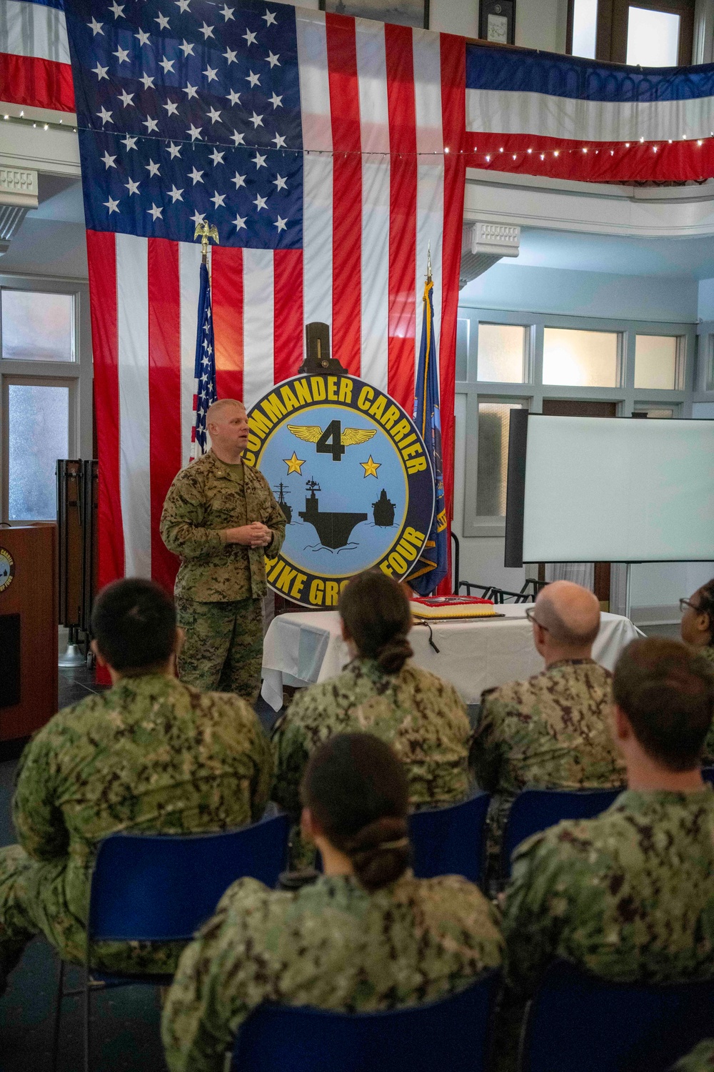 CSG-4 Celebrates the Marine Corps' 249th Birthday