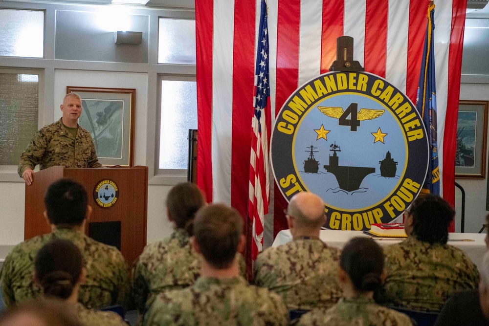 CSG-4 Celebrates the Marine Corps' 249th Birthday