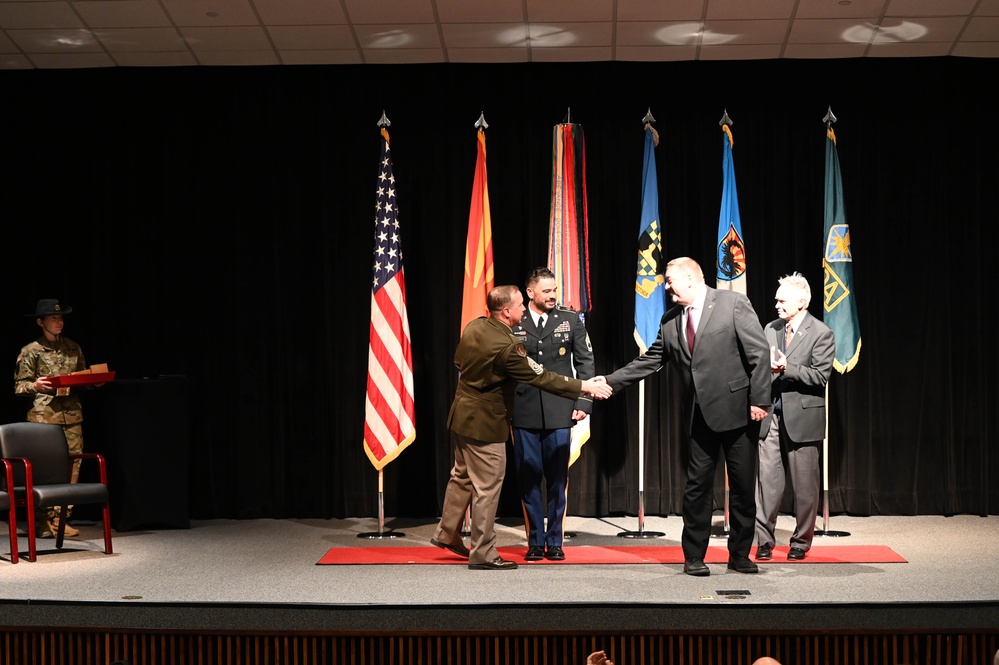 U.S. Army Intelligence Center of Excellence Instructor of the Year awards ceremony