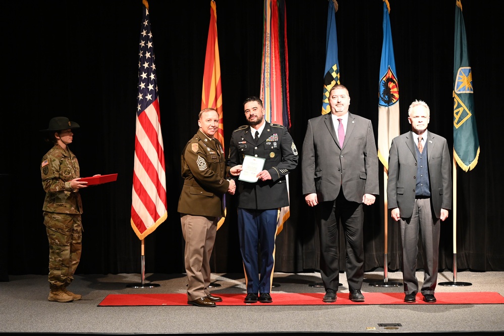 U.S. Army Intelligence Center of Excellence Instructor of the Year awards ceremony