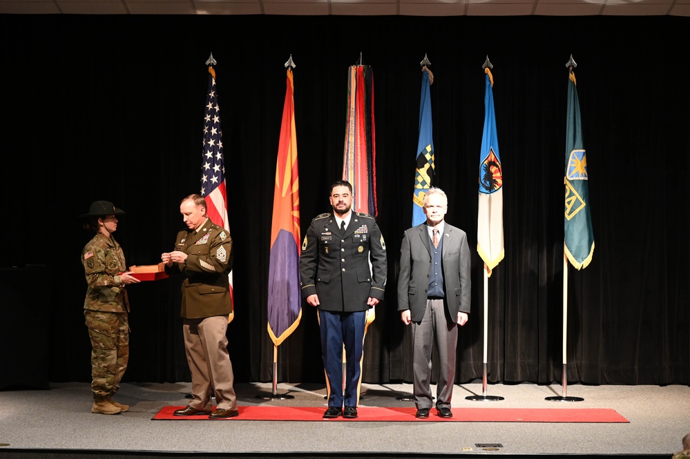 U.S. Army Intelligence Center of Excellence Instructor of the Year awards ceremony