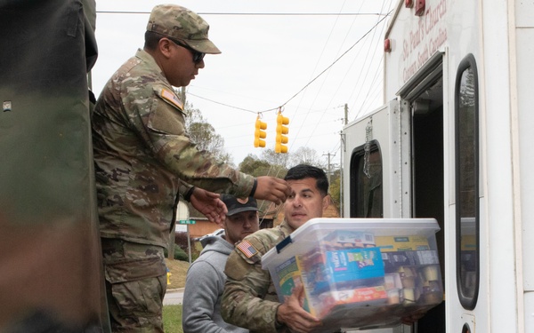 Headline: Joint Task Force- North Carolina: Helping communities in Buncombe county