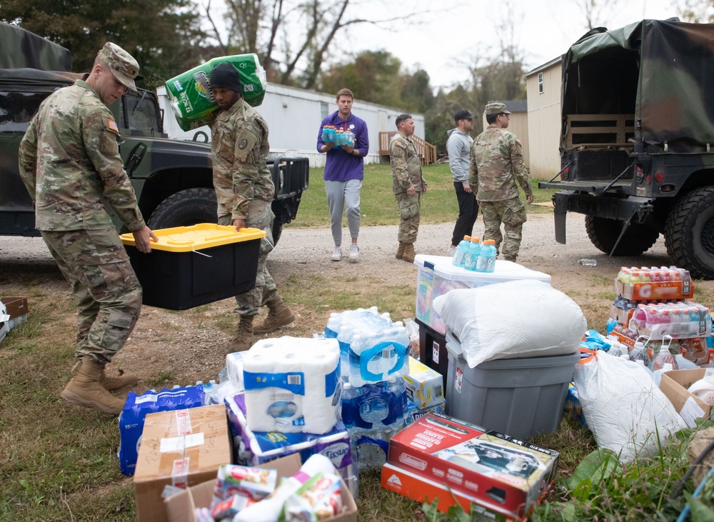 Joint Task Force- North Carolina: Helping communities in Buncombe county