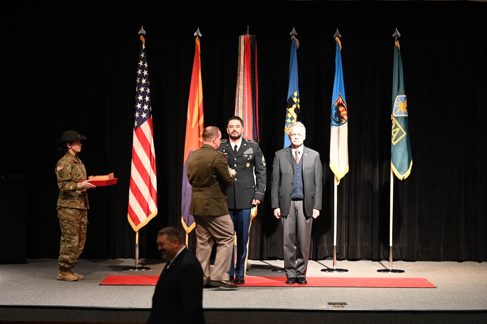 U.S. Army Intelligence Center of Excellence Instructor of the Year awards ceremony