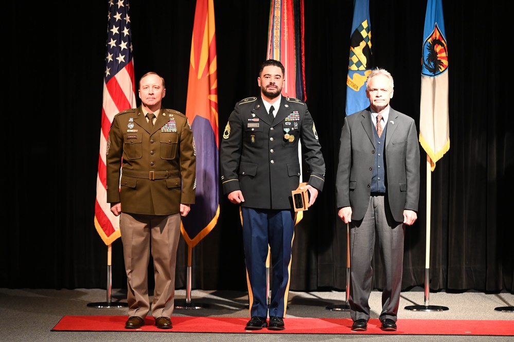 U.S. Army Intelligence Center of Excellence Instructor of the Year awards ceremony