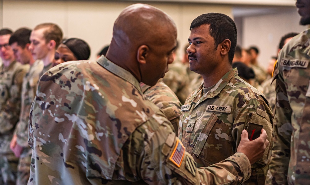 1st Infantry Division conducts patching ceremony