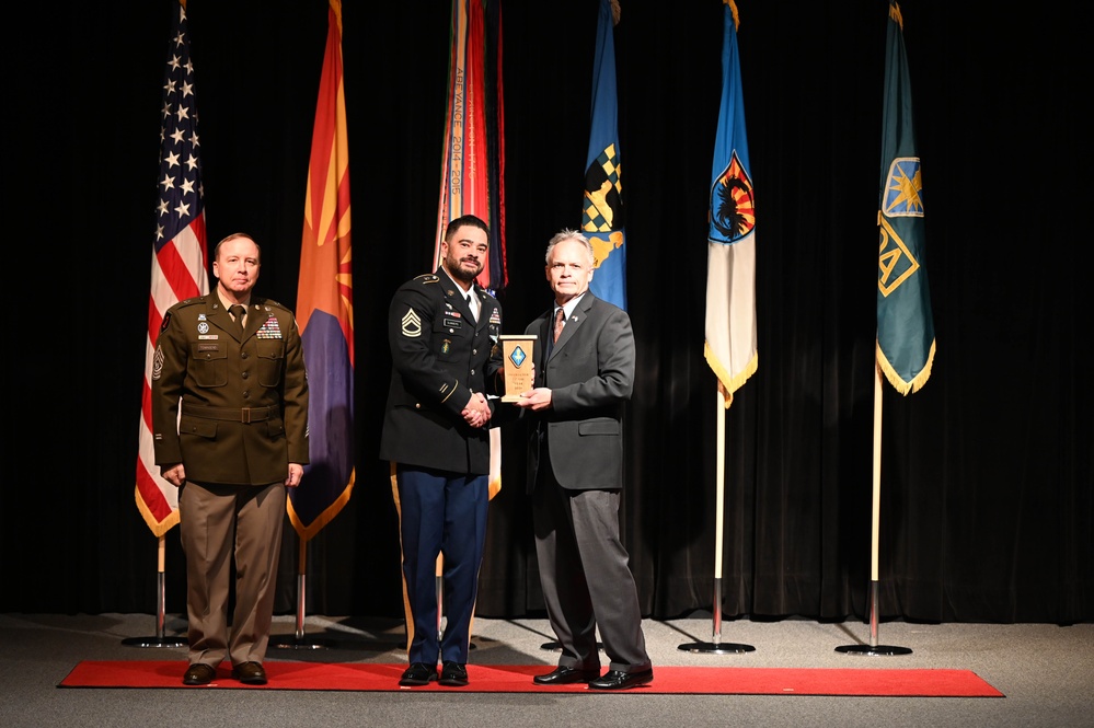 U.S. Army Intelligence Center of Excellence Instructor of the Year awards ceremony