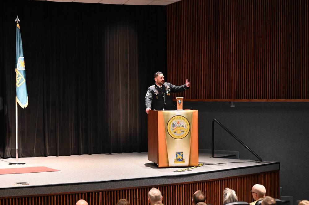 U.S. Army Intelligence Center of Excellence Instructor of the Year awards ceremony