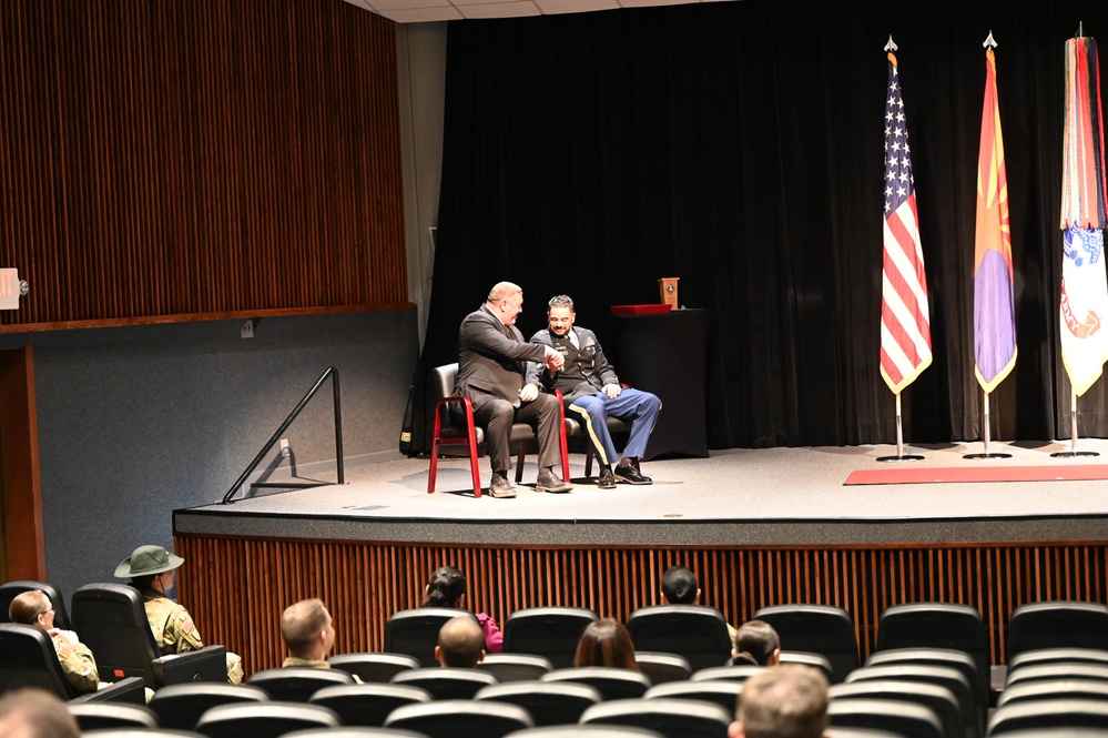 U.S. Army Intelligence Center of Excellence Instructor of the Year awards ceremony