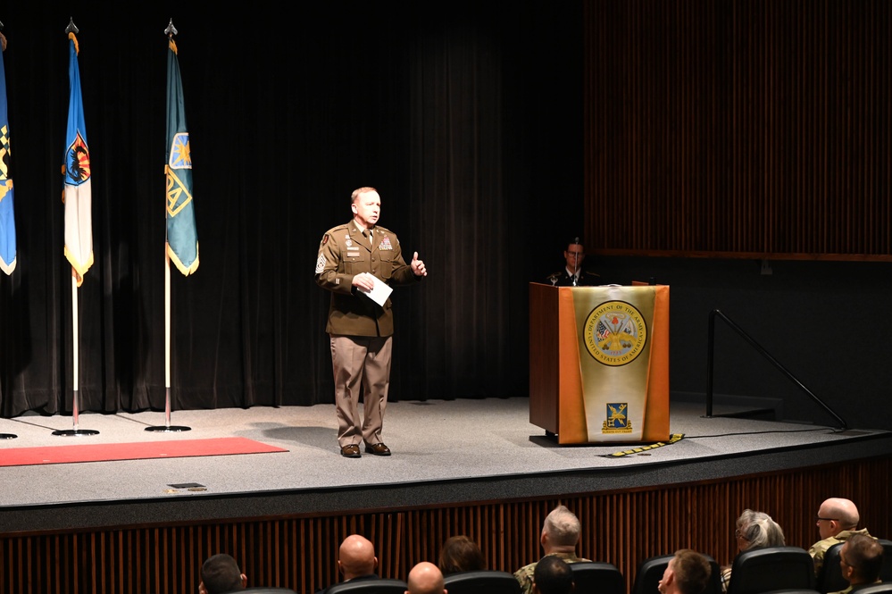 U.S. Army Intelligence Center of Excellence Instructor of the Year awards ceremony