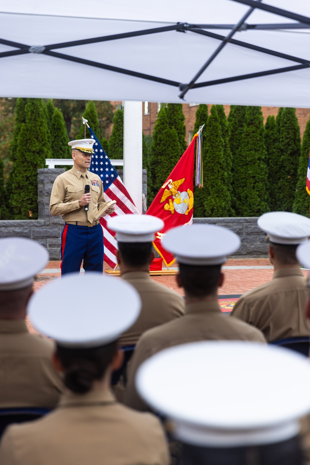 249th Marine Corps Birthday Cake Cutting Ceremony at Henderson Hall