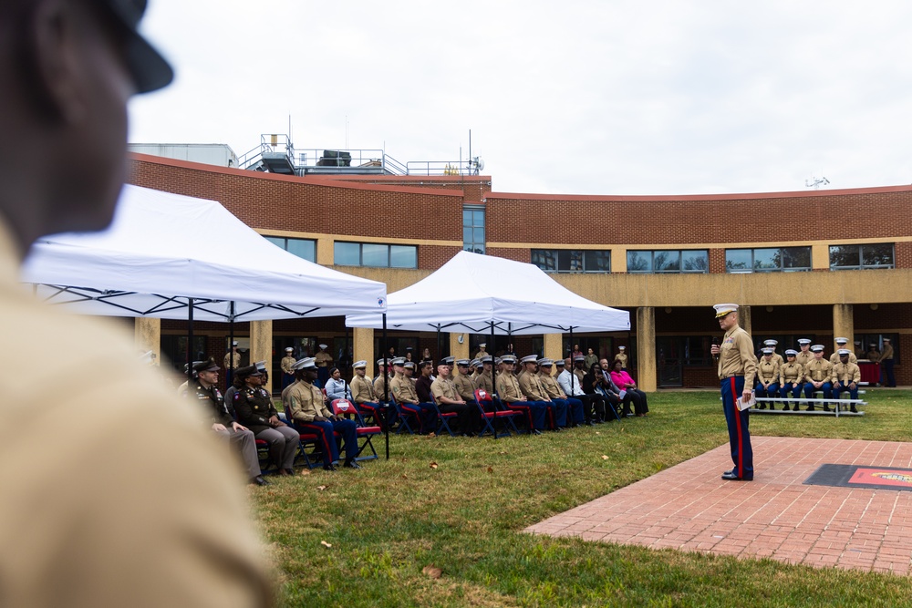 249th Marine Corps Birthday Cake Cutting Ceremony at Henderson Hall