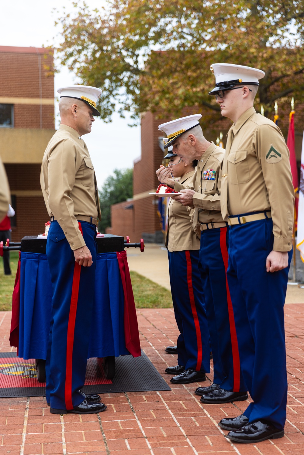 249th Marine Corps Birthday Cake Cutting Ceremony at Henderson Hall