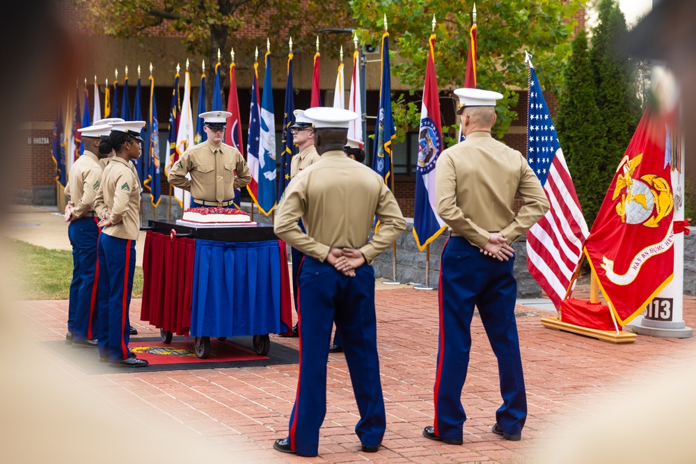 249th Marine Corps Birthday Cake Cutting Ceremony at Henderson Hall