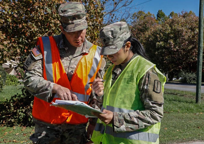 Headline: Joint Task Force- North Carolina: Door to Door in Waynesville