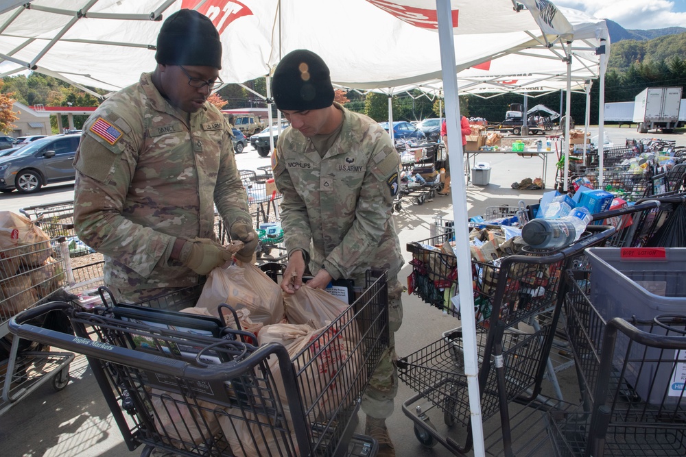 Joint Task Force- North Carolina: Providing Relief to Black Mountain