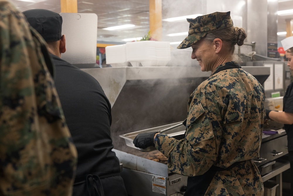 2nd Marine Logistics Group Celebrates 249th Marine Corps Birthday at French Creek Mess Hall