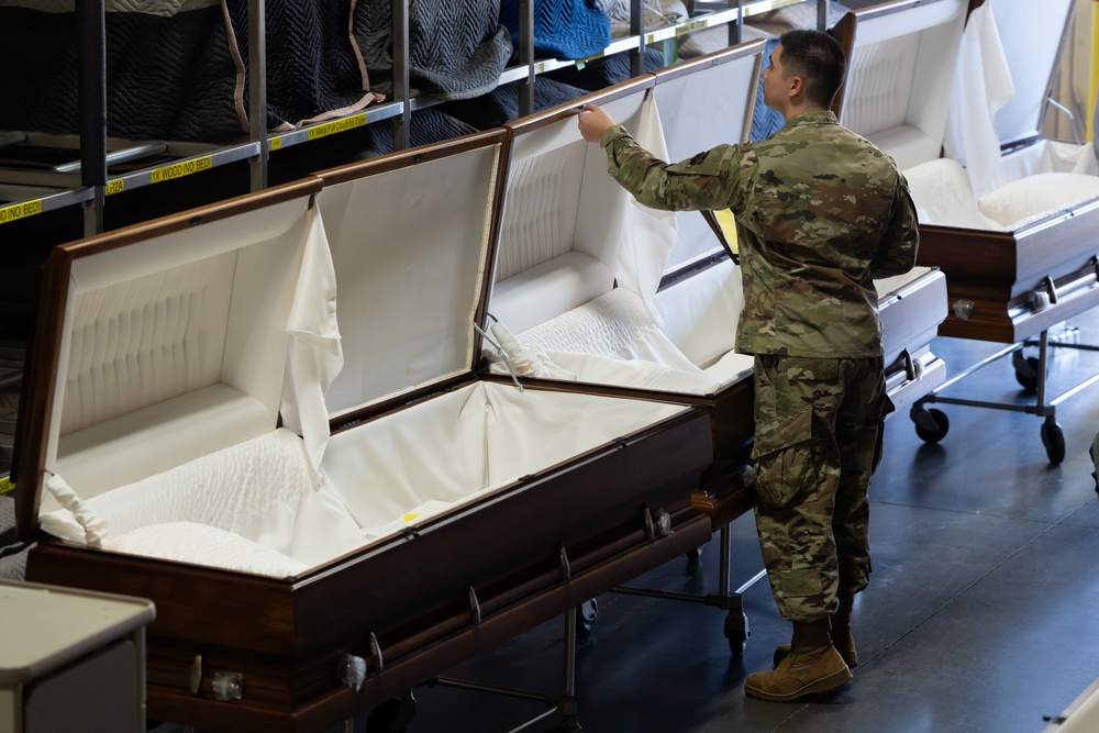 AFMAO conducts casket inspections