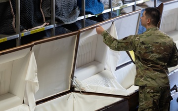 AFMAO conducts casket inspections