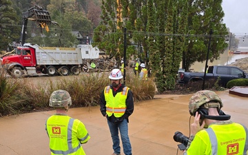 USACE continues debris removal operations on Lake Lure, N.C.