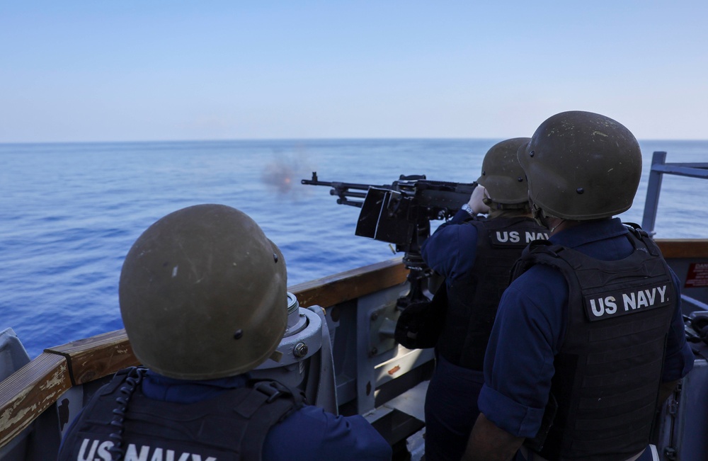 USS Arleigh Burke Quick Draw Drill