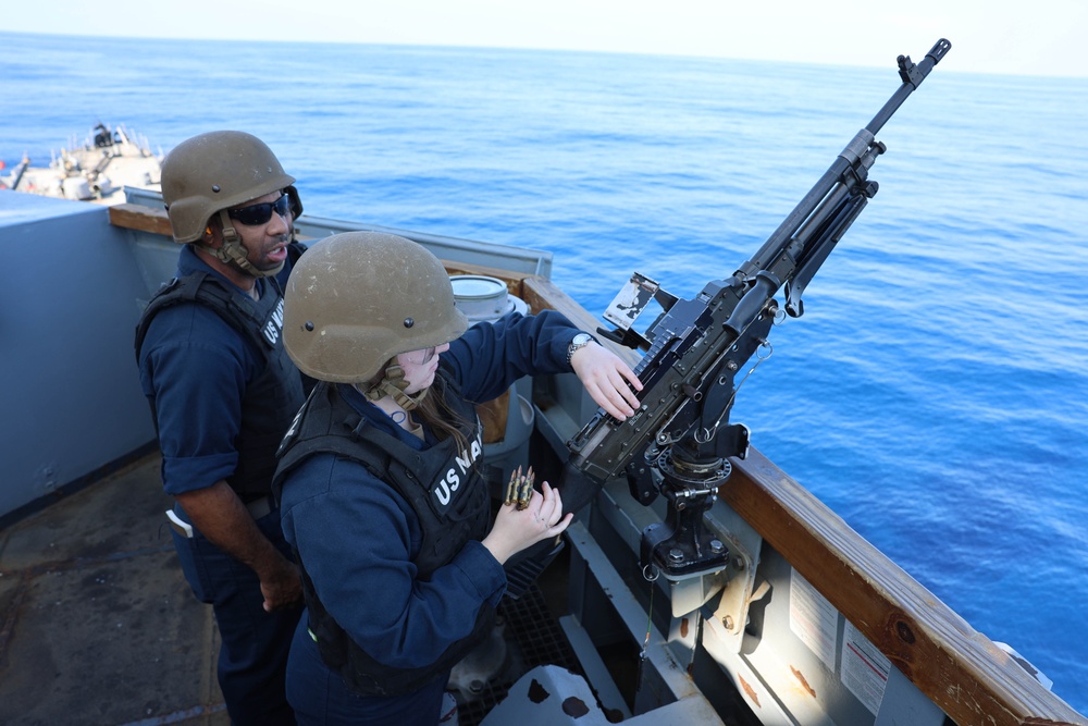 USS Arleigh Burke Quick Draw Drill