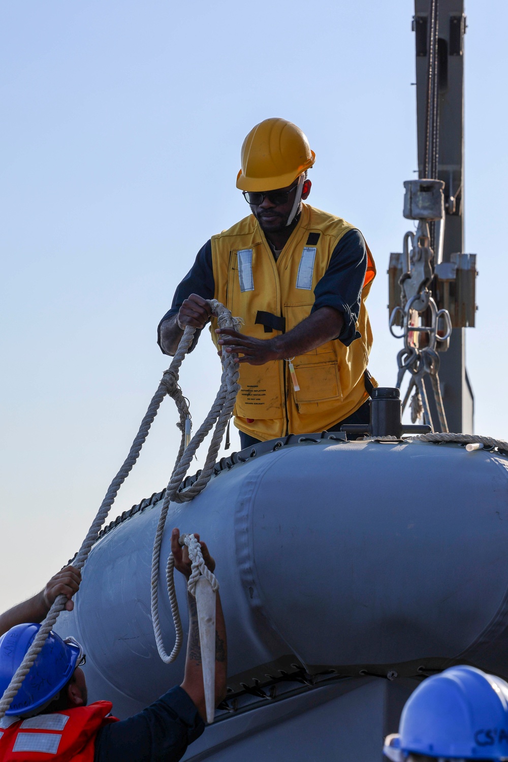 USS Arleigh Burke Boat Operations