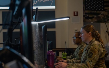 316th Wing Command Post: Behind the scenes