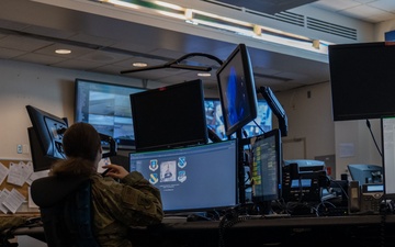 316th Wing Command Post: Behind the scenes