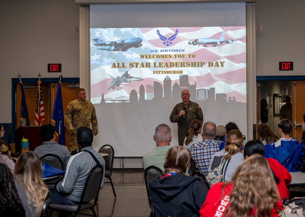 171 ARW Hosts Memorable All-Star Leadership Day for Local High School Students